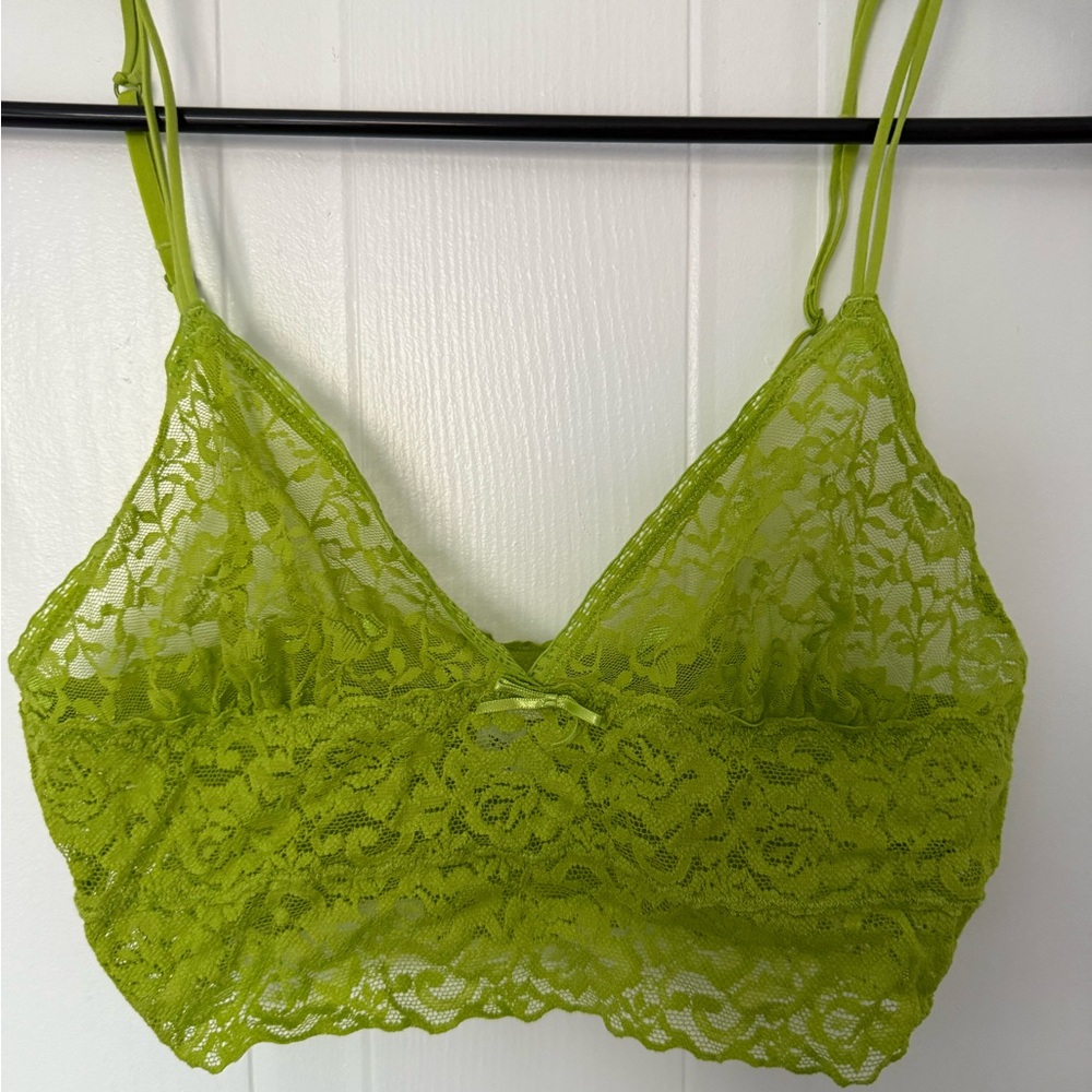 La SENZA Lime Lace Bralette